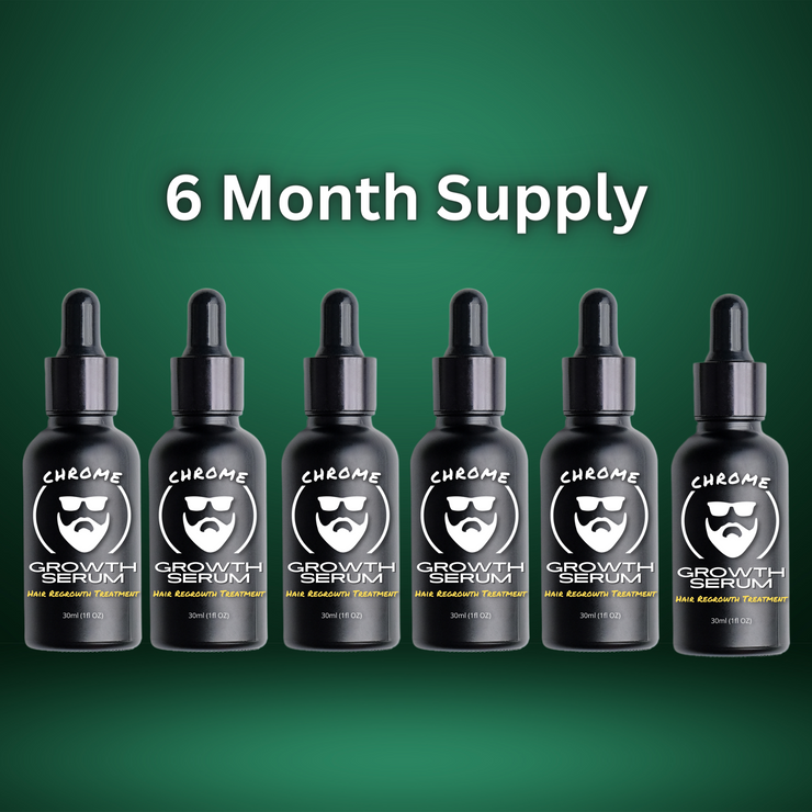 6 Month Supply - Beard Growth Serum